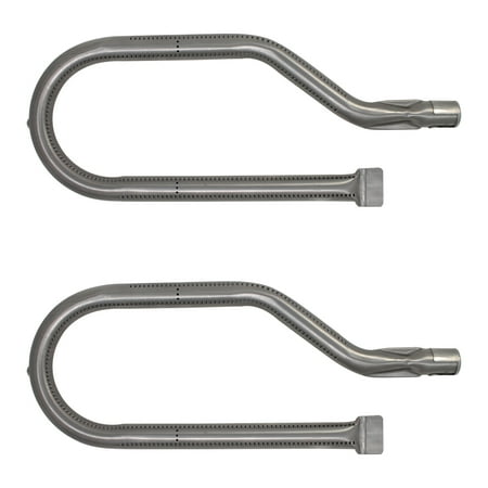 

2-Pack BBQ Gas Grill Tube Burner Replacement Parts for Nex 720-0073 - Compatible Barbeque Stainless Steel Pipe Burners