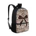 thumbnail image 2 of Yuyamidu Bow Camo Kids Backpack Ages 4-6 Elementary School Bookbag for Girls Backpacks Junior Students Schoolbag Kids Youth Shoulder Bag for School, 2 of 6