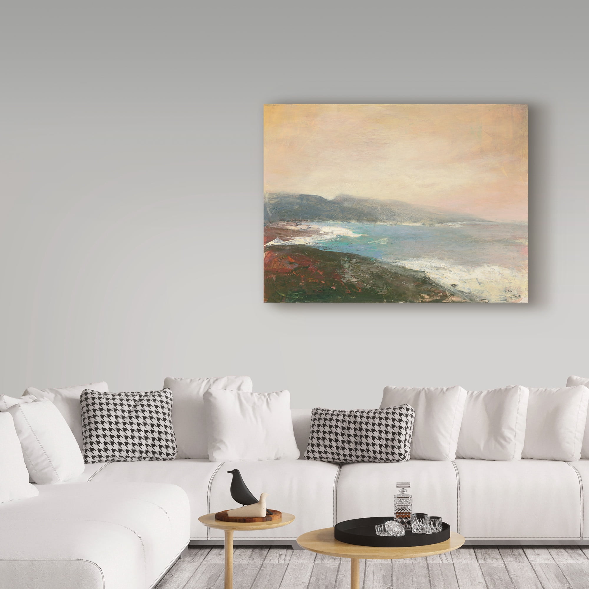 Trademark Fine Art 'Lands End' Canvas Art by Julia Purinton