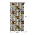 thumbnail image 5 of Gray Highland Cow Bathtub Sunflower Pattern Shower Curtain 36"x72" ,Bathroom Decorative Shower Curtains Set with 12 Hooks,Modern Waterproof Washable Shower Curtain, 5 of 6