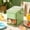 Green, variant on Lunxisen 1 Pcs Portable Stackable Ice Cube Tray Quick Freeze Silicone Molds for Kitchen Outdoor Camping
