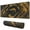 Lignes d'Or Noir, variante sur Tapis de Souris Thème Cercle Ligne Dorée Imperméable Antidérapant pour Bureau Maison Jeu Base en Caoutchouc avec Bords Cousus 31.5x11.8 Pouces