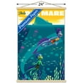 thumbnail image 3 of Disney Pixar Luca - Isola Del Mare Wall Poster with Wooden Magnetic Frame, 22.375" x 34", 3 of 3