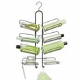 thumbnail image 5 of mDesign Hanging Metal Shower Caddy, Bottle Organizer Shelf for Shower, Dark Gray, 5 of 6