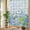 grey, variant on Grey Stripe Privacy Window Film, Decorative Stained Glass Window Film, Minimalist Farmhouse Striped Resuable Rainbow Static Cling for Home Bathroom Living Room Glass Door 23.6"x59"