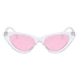 thumbnail image 2 of Small Unisex Sunglasses Retro Frame Vintage Glasses Mens Lens, 2 of 6