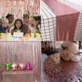 thumbnail image 2 of Sequin Table Runner Foil Curtain Ribbon Rose Gold Balloons Kit Party Decor for Wedding New Year Festival Birthday Party, 2 of 5
