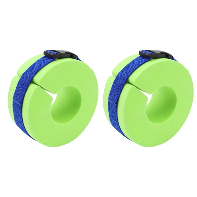 Equipo de Aerobicos de Agua, 2 PCS Pesas de Tobillo de Agua para la Piscina de Equipo de Ejercio de Equipo de Ejercio Espesas Pare Bebés Bebé Swim Eva Anillo