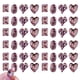 thumbnail image 1 of 40 piedras preciosas para decoración de uñas, cristales planos 3D de múltiples formas para diseño de uñas, cuentas brillantes para manualidades, maquillaje, decoración de disfraces., 1 of 6
