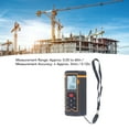 thumbnail image 3 of Regla De Distancia, Gancho De Mano Y Sujetadores Atrás Medidor De Distancia Portátil Pantalla LCD De 0,05 A 60 M Calibración Automática Para Profesionales De La Construcción, 3 of 8