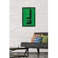 thumbnail image 2 of Minecraft - Creeper Symbol Wall Poster, 14.725" x 22.375", Framed, 2 of 3