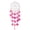 Pink, variant on QEQEKAKA Handmade Capiz Shell Wind Chime 68x17 cm, Anti-Tangle Natural Seashell Boho Outdoor Hanging Decor for Patio Garden, Nordic Fade-Resistant Soft Relaxing Melody Gift for Women