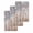 Blue, variant on Orange Grey Forest Kitchen Dish Towels for Drying Dishes Set of 2, Grey Modern Art Oil Painting Waffle Weave Microfiber Hand Tea Bathroom Towels Quick Dry & Absorbent Towel 12x12