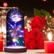 thumbnail image 5 of Rosa de la Bella y la Bestia, rosa infinita para siempre en cúpula de cristal, rosa eterna galaxia con luces LED, regalos para ella, 5 of 5