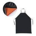 thumbnail image 4 of 3PCS Delantal impermeable Delantal de cocina a prueba de grasa Delantal resistente a ácidos y álcalis Delantal de PVC multiusos para uso en restaurantes domésticos Negro, 4 of 7
