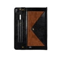 thumbnail image 4 of iPad Pro 4th Generation Case, iPad Pro 12.9 2020 Cover w/ Pen Holder, Dteck PU Leather Folio Stand Handle/Shoulder Strap Handbag Case Protective Cover for iPad A2229/A2069/A2032/A2233, Coffee/Black, 4 of 9