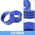 thumbnail image 3 of Unique Bargains Power Volume Tune 4WD Switch Knob Cover Ring for Toyota Tundra 2014-2021 Aluminum Alloy Blue (Set of 3), 3 of 6