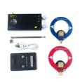 thumbnail image 1 of TEF6686 Full Band Radio Receiver,Portable Digital AM FM Stereo Radio with 3.2 Inch LCD Screen,7000mAh Battery(Black), 1 of 7