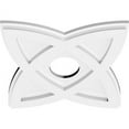 thumbnail image 4 of 30"OD x 3"ID x 11 1/4"C x 1"P Cosmo Architectural Grade PVC Contemporary Ceiling Medallion, 4 of 7