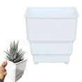 thumbnail image 5 of Root Control Plastic Basin - 4 inch Square Nursery Pots, Sturdy Seedlings Trays, Seeds Starter Germination Tray, Microgreening Planter Nursery Propagation, 5 of 6
