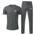 thumbnail image 1 of Playera Para Hombre, Camiseta De Manga Larga Estampada De Malla Negra Para Hombre, Camisa De Base Elástica Versátil Microtransparente Para Hombre, 1 of 4