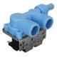 thumbnail image 5 of Water Inlet Valve Blue Double Head PP Washer Water Inlet Valve Replacement for 205613 WP358276 110-120V, 5 of 5