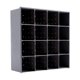 thumbnail image 1 of Organizador de toallas para lavado de autos, resistente al desgaste, para montaje en pared, caja de almacenamiento fácil de usar. Gris, 1 of 8