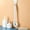 White, variant on Qnjujn Bath Brush Long Handle, Soft Bristle Back Scrubber for Shower, Gentle Exfoliating Body Cleaning Brush, Ergonomic Grip Shower Brush for Back and Hard-To-Reach Areas