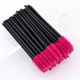 thumbnail image 1 of 100 cepillos desechables para pestañas de color rojo rosa, cepillos desechables para pestañas, herramientas de maquillaje, aplicador de cepillo para cejas y rímel Sincero Electrónica, 1 of 5