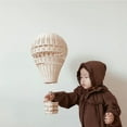 thumbnail image 6 of Hand-Woven Rattan Hot Air Balloon Children's Room Wall Decoration Bohemian Nursery Decoration Photo Props, 6 of 9