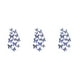 thumbnail image 1 of Decoración colorida de la Pared Cateissary Mariposas simuladas LK12 azul, 1 of 6