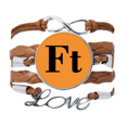 thumbnail image 1 of Currency Symbol Hungarian Forint Bracelet Chain Rope Ornament Wristband, 1 of 3
