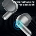 thumbnail image 5 of xjwjuw Alloy Wireless Bluetooth Earbuds 5.3, Low Latency for Gaming, Dual Stereo Sound with 13mm Driver, Comfortable Fit, Auto Pairing, Long Battery Life, Great for Music, Gaming, Daily Use, 5 of 8