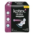 thumbnail image 1 of Toallas Femeninas Kotex Unika pro maxi flujo abundante con 28 piezas, 1 of 4