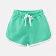 thumbnail image 5 of TOWED22 Girls Boys Athletic Shorts Toddler Summer Running Shorts Dolphin Yoga Shorts for Kids(Green,5-6 Y), 5 of 8