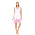 thumbnail image 1 of Lati Fashion Women Nightgown Sleeveless Female Nightgowns & Sleepshirts Pink X-Large, 1 of 4
