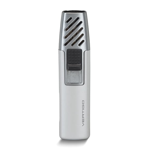 Vertigo Chrome Gnome Slim Single Torch Flame Lighter