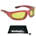 thumbnail image 2 of Bikershades Women Small Transitional Motorcycle Sunglass Pink Frame Photochromic Day Night, 2 of 5