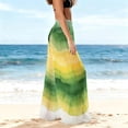 thumbnail image 4 of Gamivast Mesh Beach Cover up Pants for Women High Waisted Wide Leg Sheer Swimsuit Bottoms Tie Dye Bathing Suit Trousers Summer Vacation Pool Outfits, 4 of 7