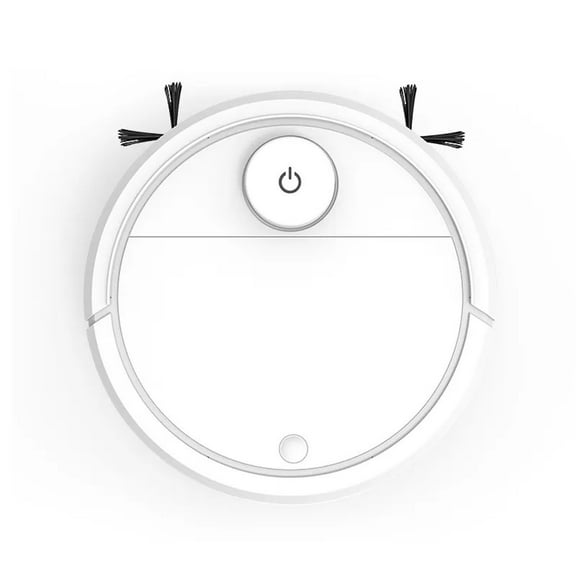 Hxlazmoo 3-in-1 Robot Vacuum and Mop Combo with Dual Brushes, 80min Runtime, Low Profile Design for Hard Floors & Pet Homes