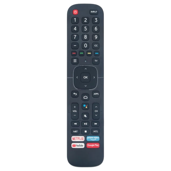 ERF2G60H Replace Bluetooth Voice Remote for Hisense TV ERF2K60H YouTube Netflix