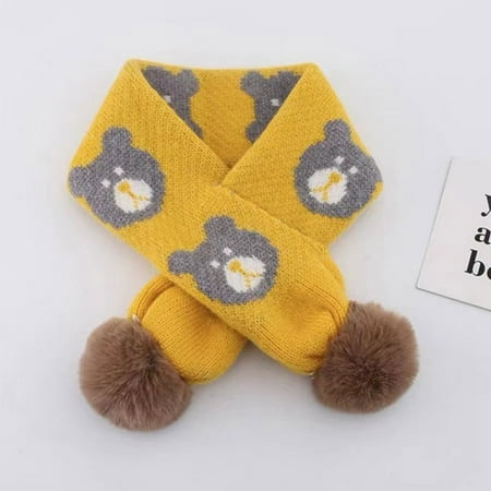 

Fashion Windproof Imitation cashmere Shawl Plush Scarfs Warm Bib Warm Cross Scarf Neckerchief YELLOW