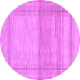 thumbnail image 1 of Ahgly Company Indoor Round Abstract Purple Modern Area Rugs, 6' Round, 1 of 4
