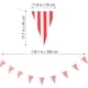 thumbnail image 4 of 1 juego de banderines de fiesta de circo, carnaval, banderines a rayas, decoraciones para fiestas temáticas de carnaval, 4 of 7