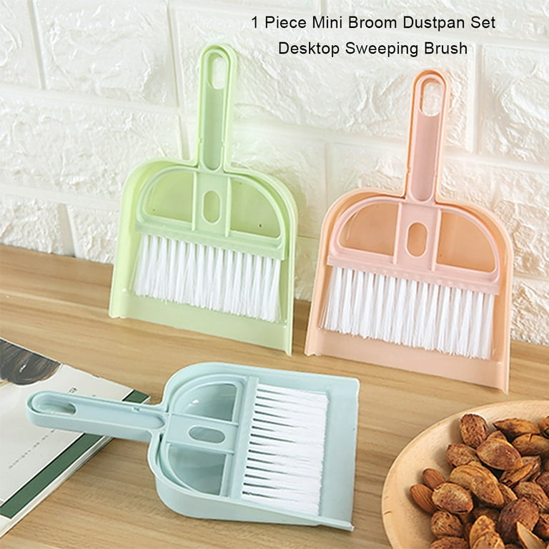 Car Interior Dust Brush,car Interior Cleaning, Dustpan Set With Mini  Broom,soft Detail Brush