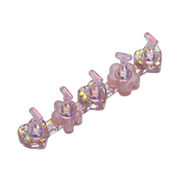 Professional Resin Nail Tips Display Stands Holder Magnetic Nail Tips Practice Stand DIY Nail Art Stand Manicure Tools