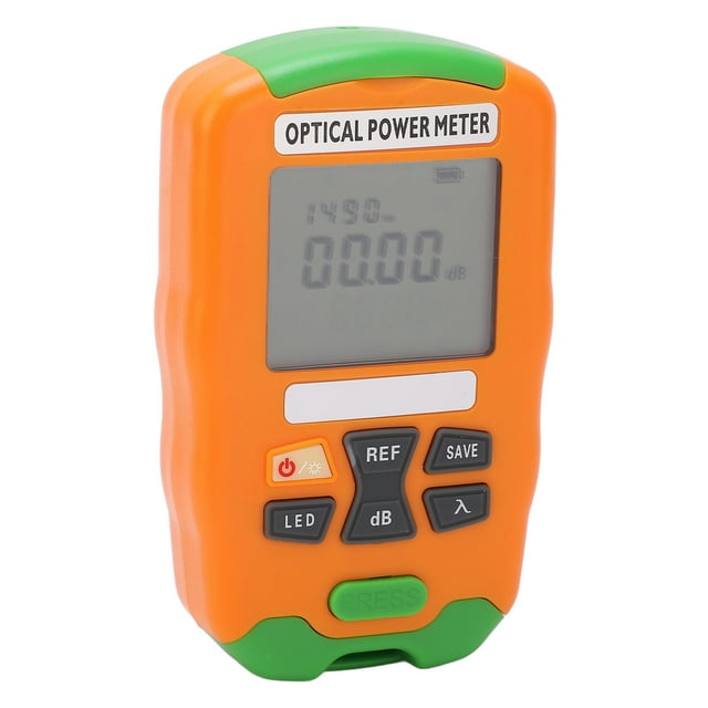 Mini Medidor De Potencia De Fibra, Probador De Potencia De Fibra óptica Rápido Y Robusto Chip Sensible ABS Preciso Bajo Consumo De Batería -70 A +10 DBm Para Pruebas