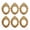 Gold,6pack, variant on 3PCS Vintage Gold Ornate Carved Resin Triple Mini Oval Photo Frames, 2.80"x2.09" Antique 3‑Opening Small Picture Frame Set, Decorative Frames for Tabletop, Wall Art, Home Accent & Gift‑Giving