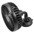thumbnail image 3 of Ventilador de Coche con Ventosa, Ventilador USB PortáTil de 12V/24V, Ventilador RefrigeracióN Universal Alto Viento, Silencioso, Giratorio, de PequeñO Ruido para Hogar y el Coche, 3 of 5