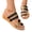 Black, variant on Women's Backless Platform Sandals Fashion Glitter Slip On Wedge Sandal Breathable Non Slip Casual Dress Shoes Silver Size 9